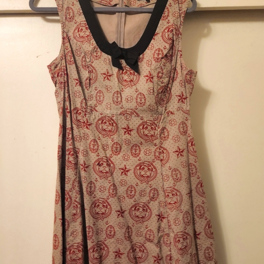 Sourpuss Salty Dog skater dress